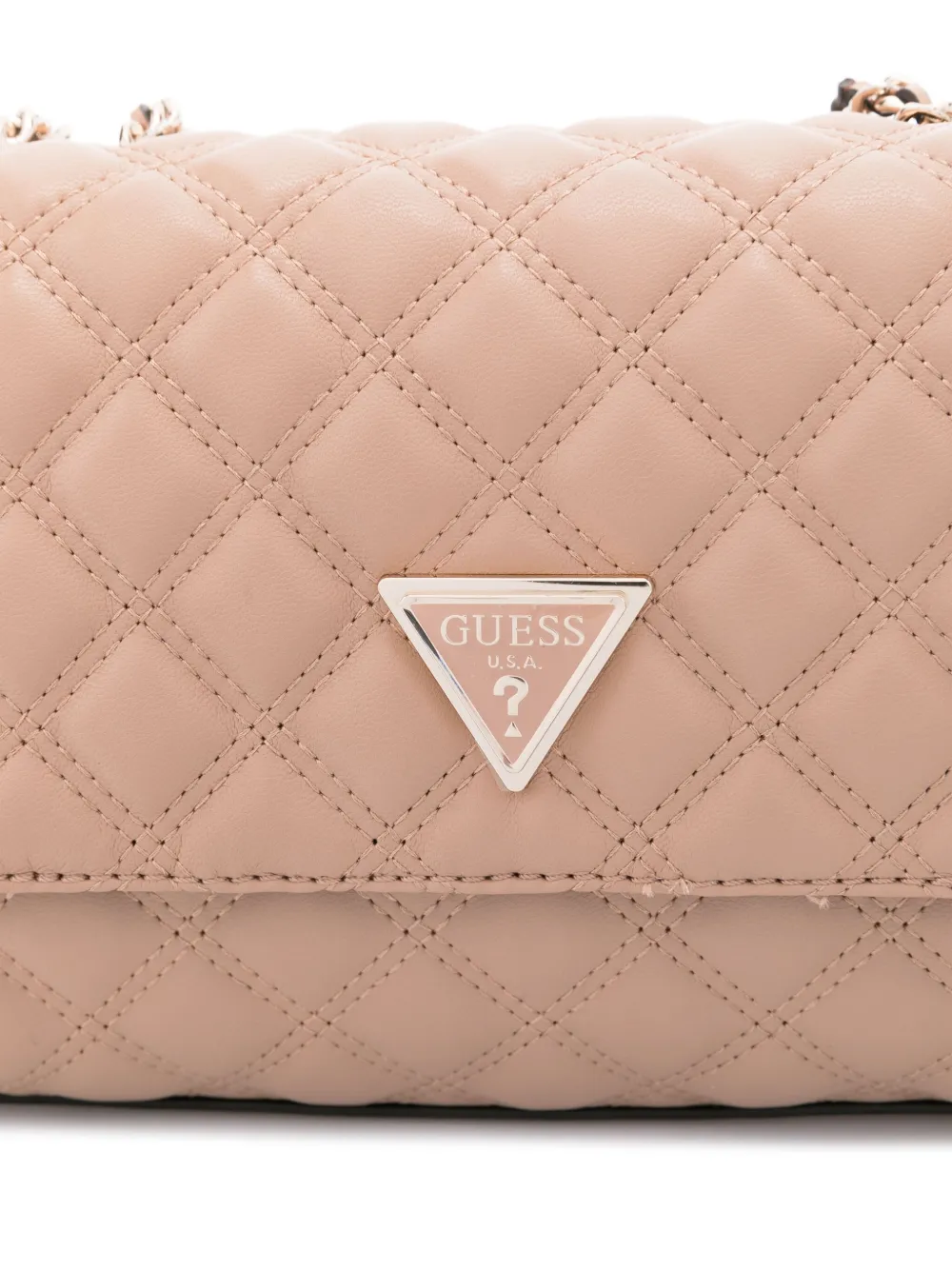 GUESS USA Giully 2 schoudertas Beige