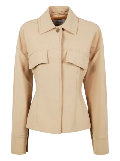 Sportmax collared utility jacket