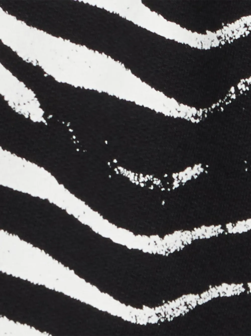 Roberto Cavalli Junior Trainingsshorts met zebraprint Zwart