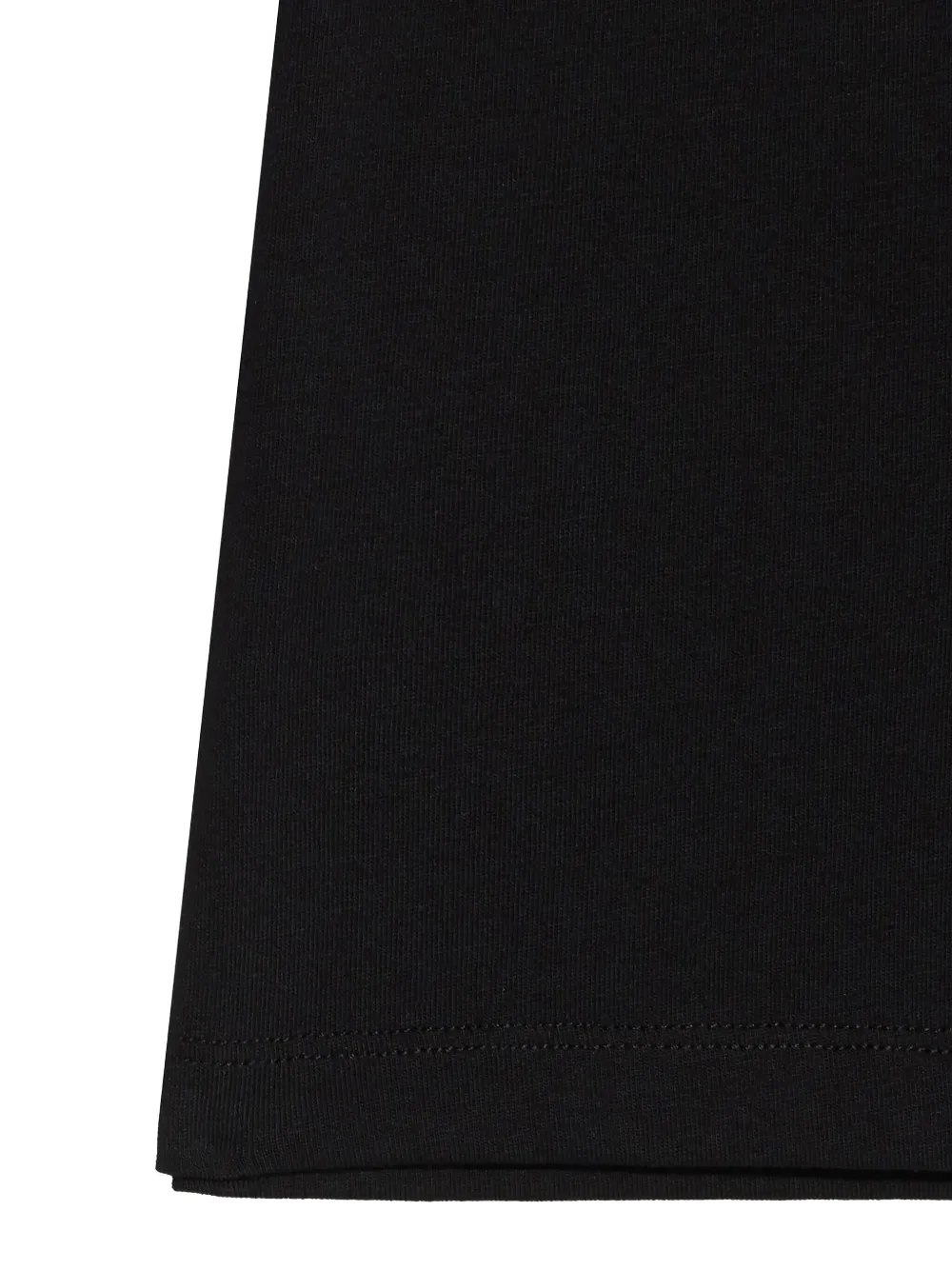 Roberto Cavalli Junior T-shirt met geborduurd logo Zwart