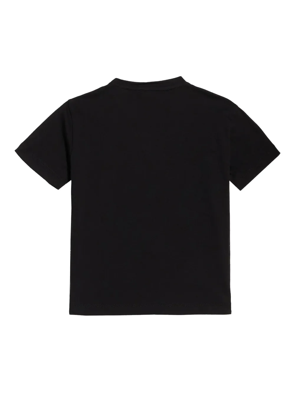 Roberto Cavalli Junior T-shirt met geborduurd logo Zwart