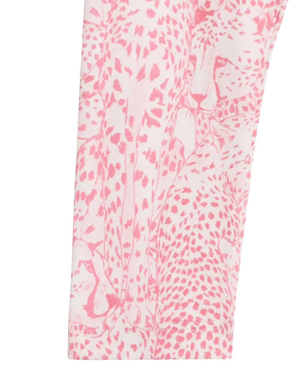 Roberto Cavalli Junior Legging met luipaardprint Wit