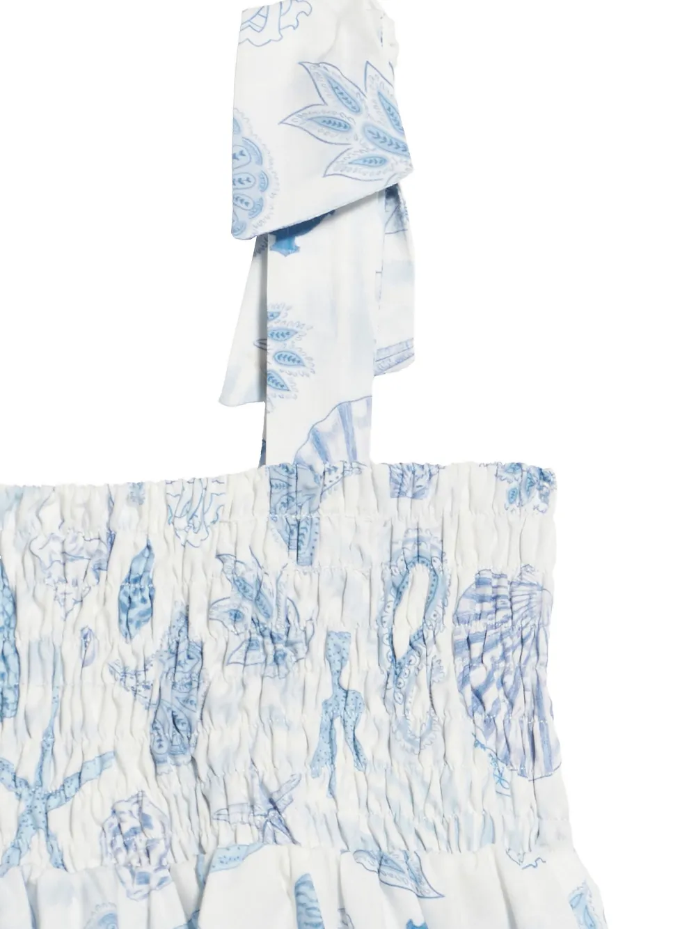 Roberto Cavalli Junior Jurk met print Blauw