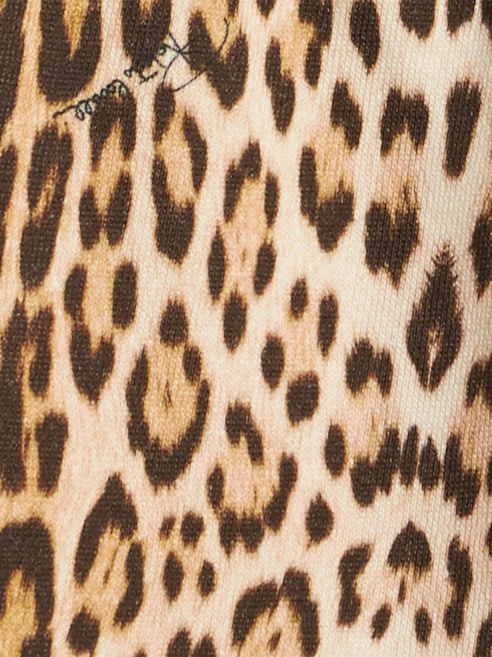Roberto Cavalli Junior Legging met jaguarprint Bruin
