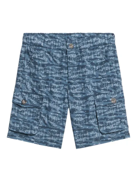 Roberto Cavalli Junior printed cargo shorts