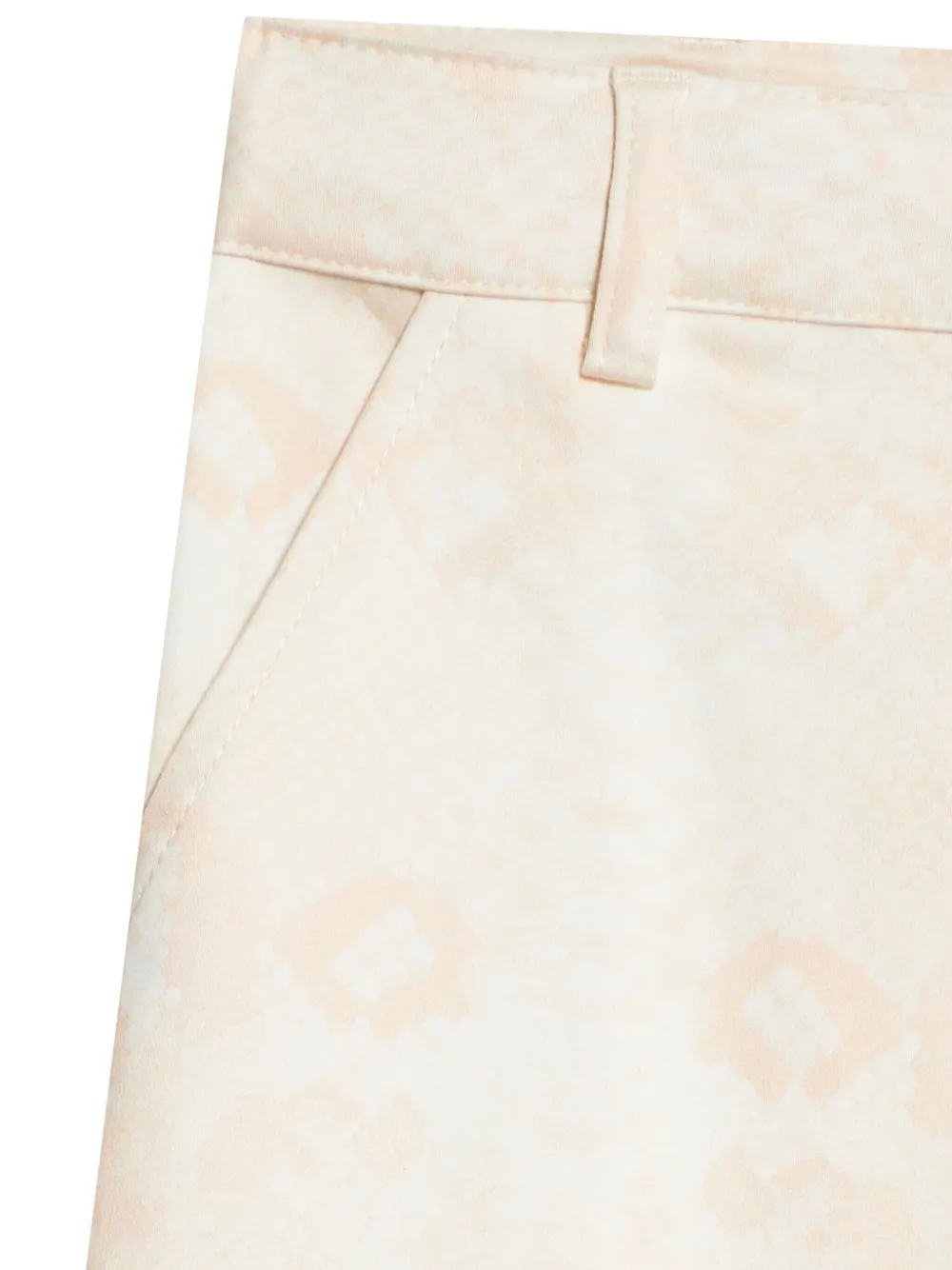 Roberto Cavalli Junior Cargo broek met patroon Beige