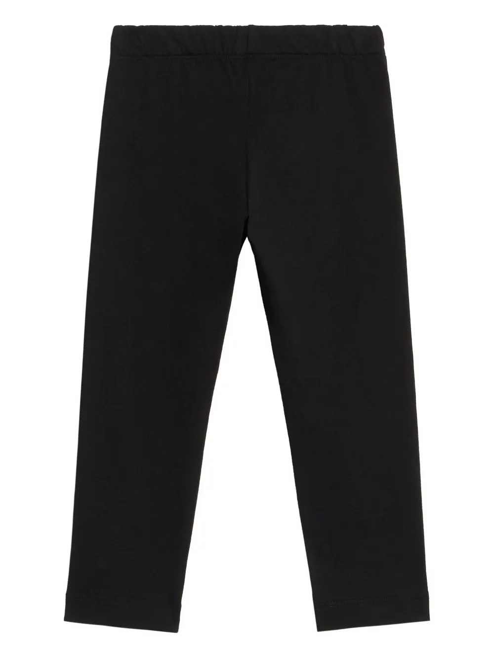 Roberto Cavalli Junior Legging met geborduurd logo Zwart