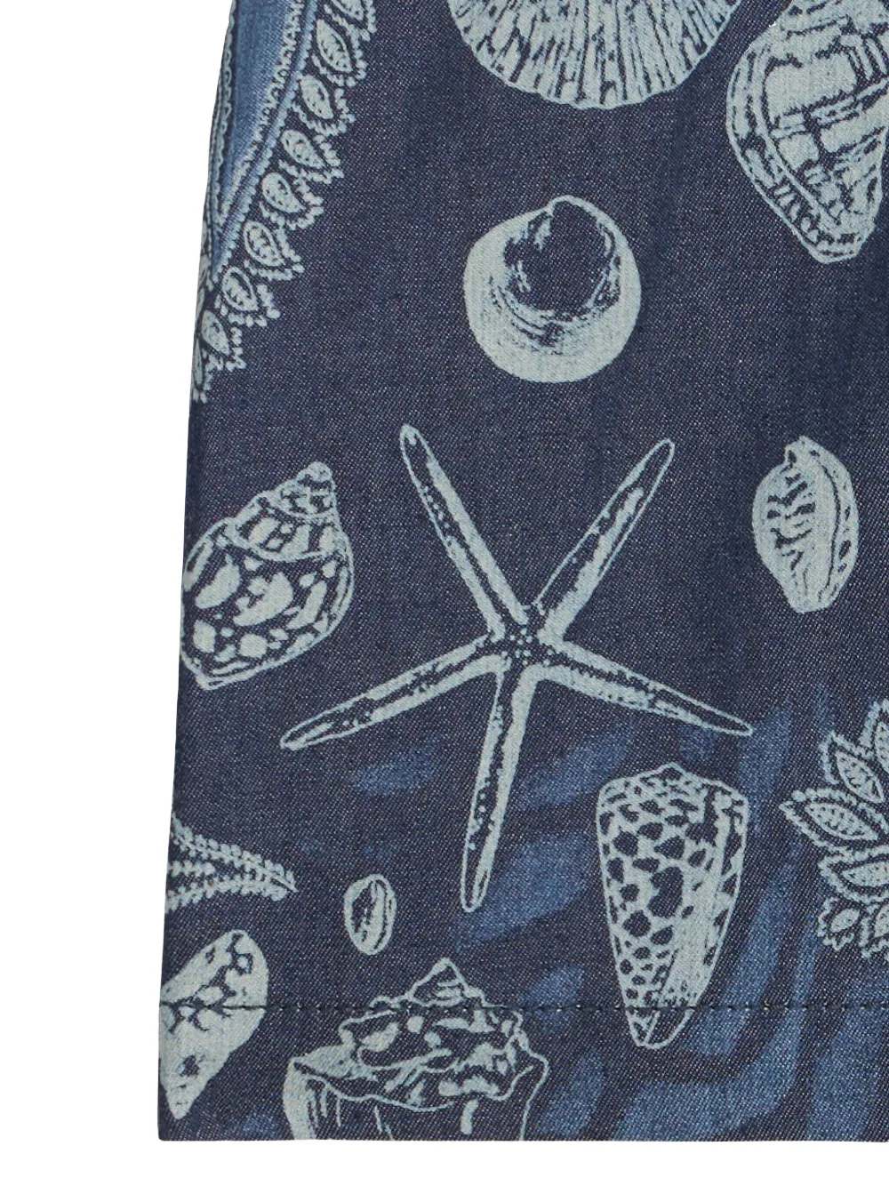 Roberto Cavalli Junior Mini-rok met print Blauw