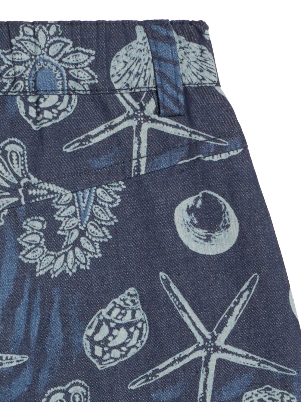Roberto Cavalli Junior Mini-rok met print Blauw