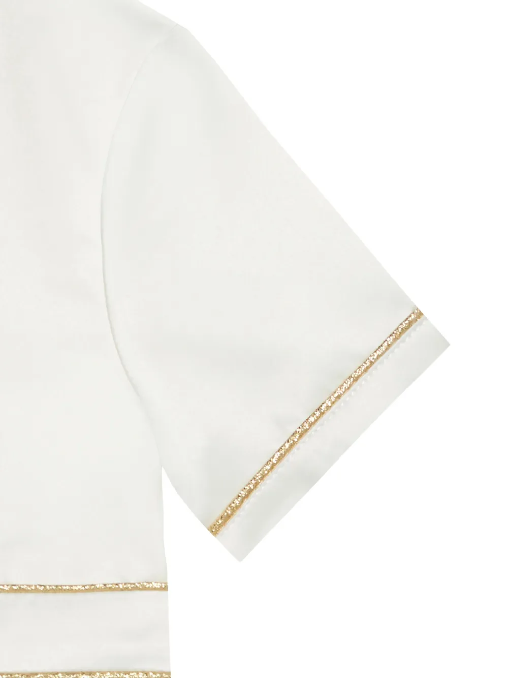 Roberto Cavalli Junior Jurk met knoopdetail Wit