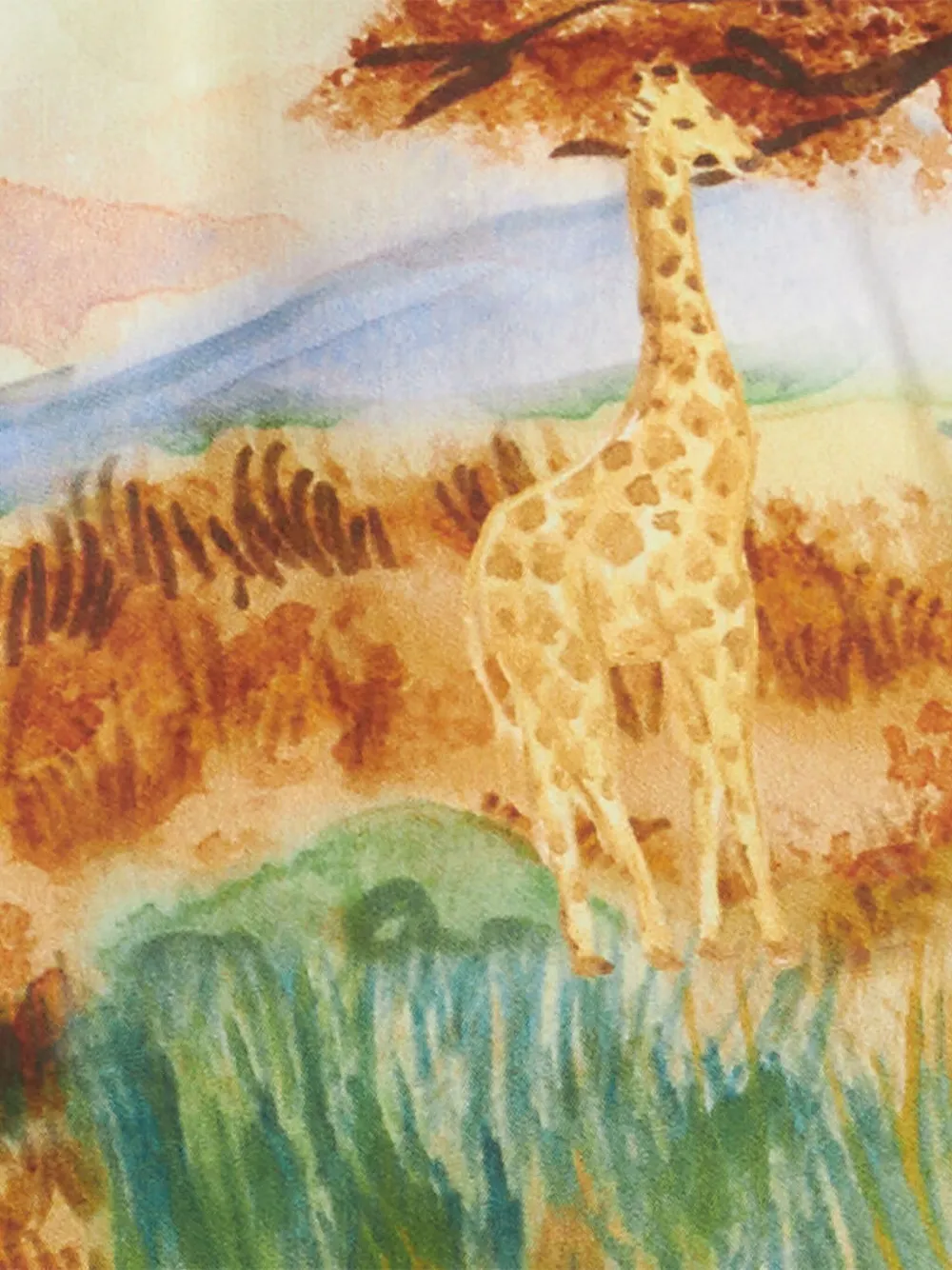 Roberto Cavalli Junior Shorts met Safari-print Bruin