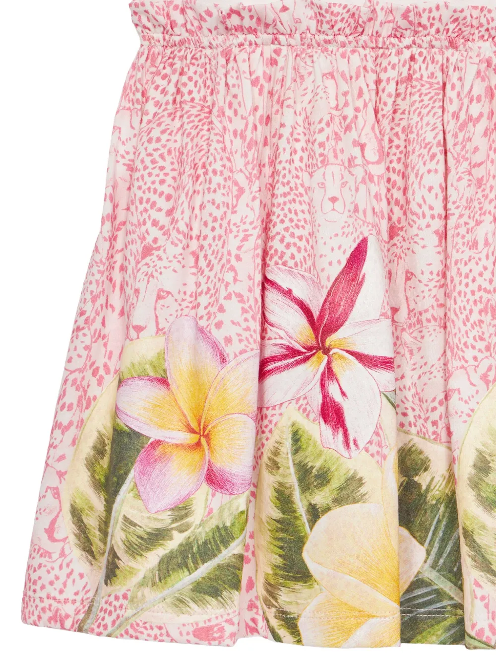 Roberto Cavalli Junior Jurk met print Wit