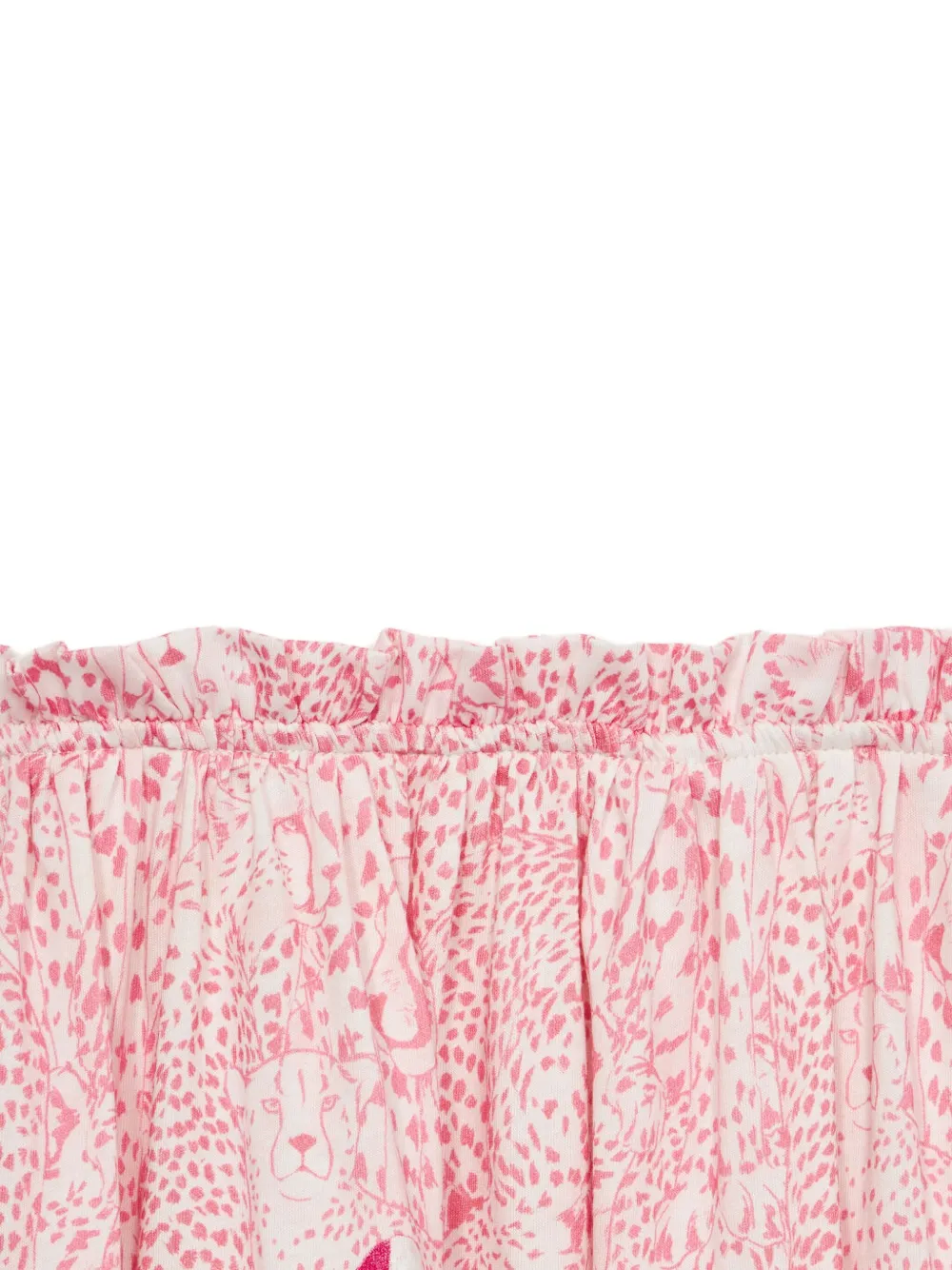 Roberto Cavalli Junior Jurk met print Wit
