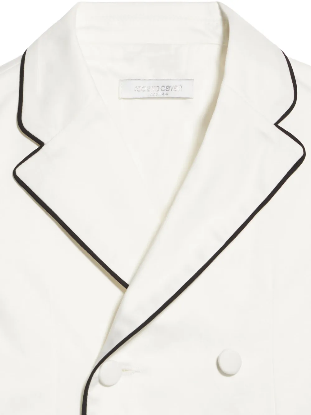 Roberto Cavalli Junior Blazer met dubbele rij knopen Wit