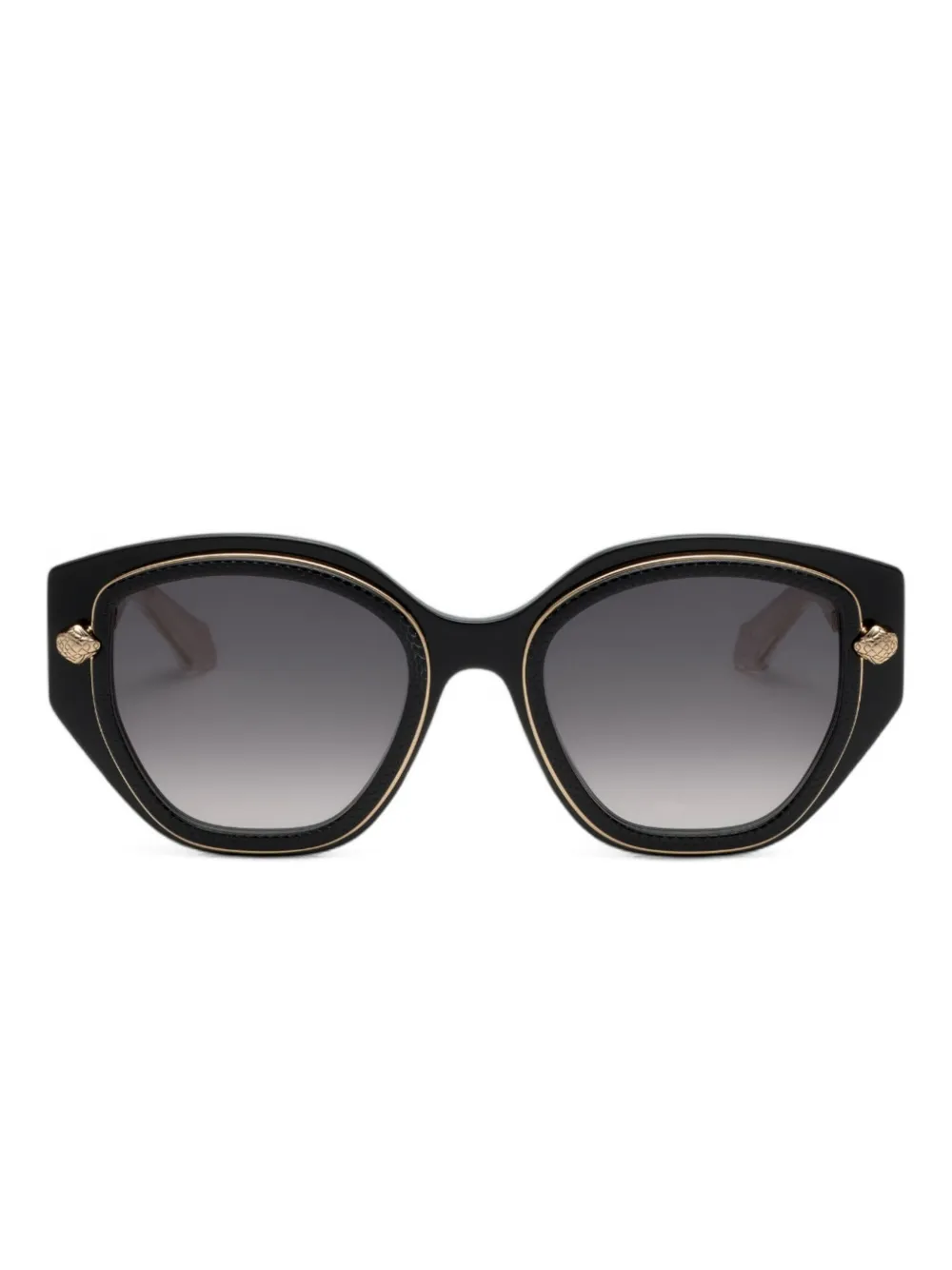 Roberto Cavalli statement cat-eye sunglasses | Black | Image 1