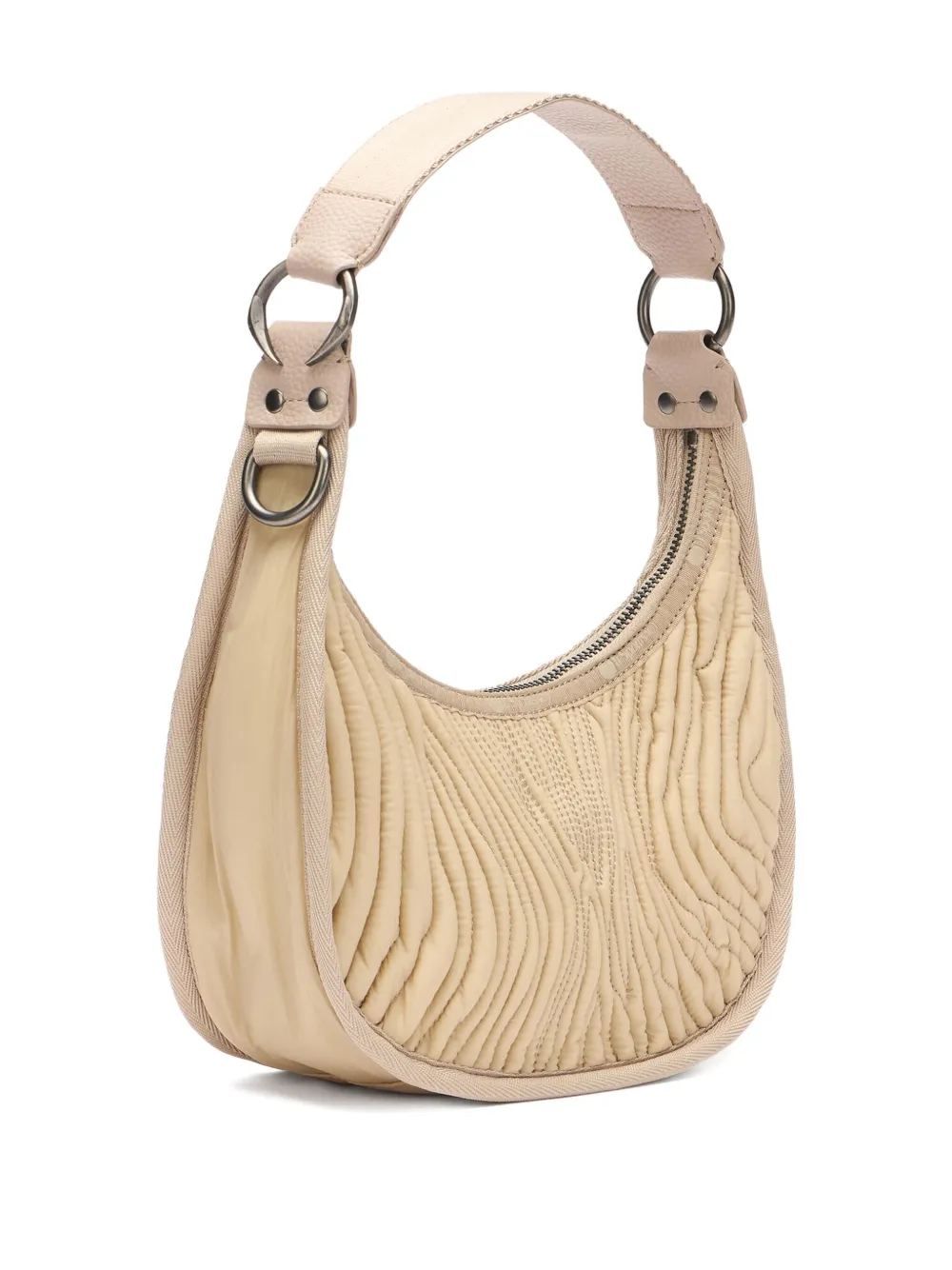 Roberto Cavalli Gewatteerde schoudertas Beige