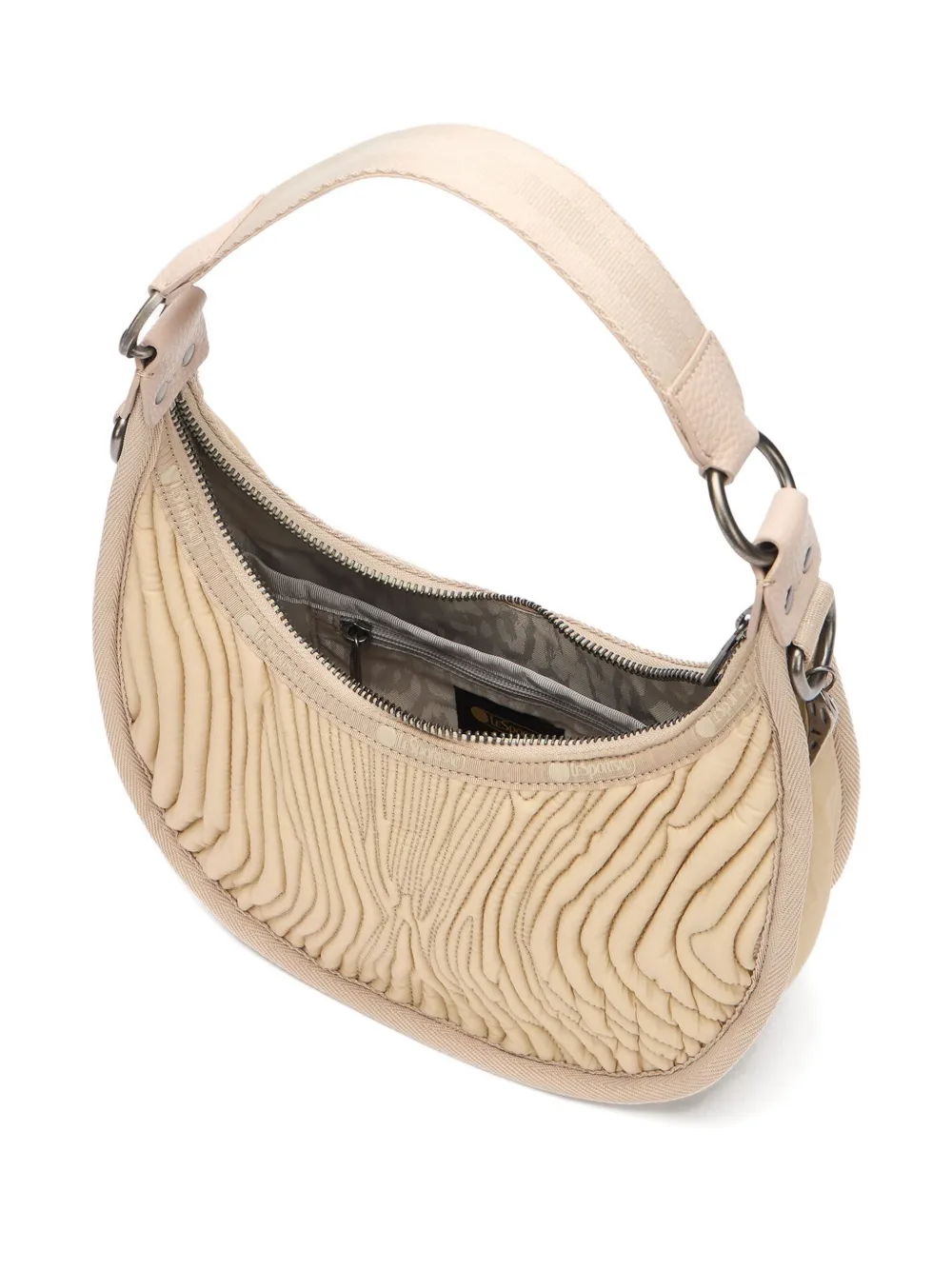 Roberto Cavalli Gewatteerde schoudertas Beige