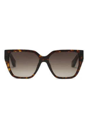 Roberto Cavalli Tortoiseshell Oversized Sunglasses | Brown  display picture 2