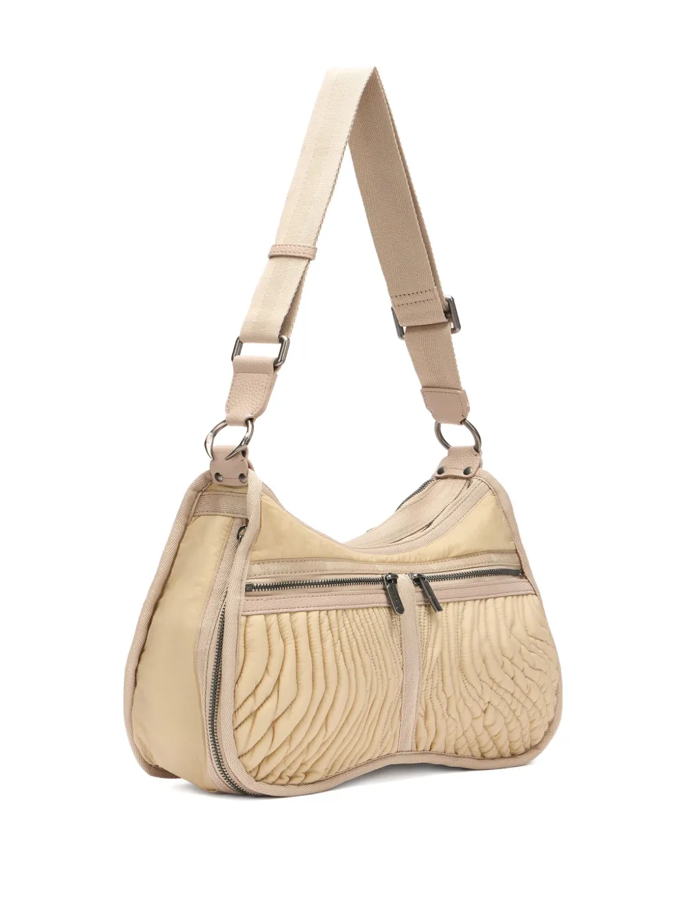 Roberto Cavalli Gewatteerde schoudertas Beige