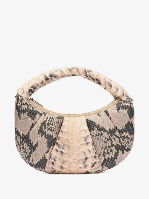 Roberto Cavalli Venezia python-embossed tote bag