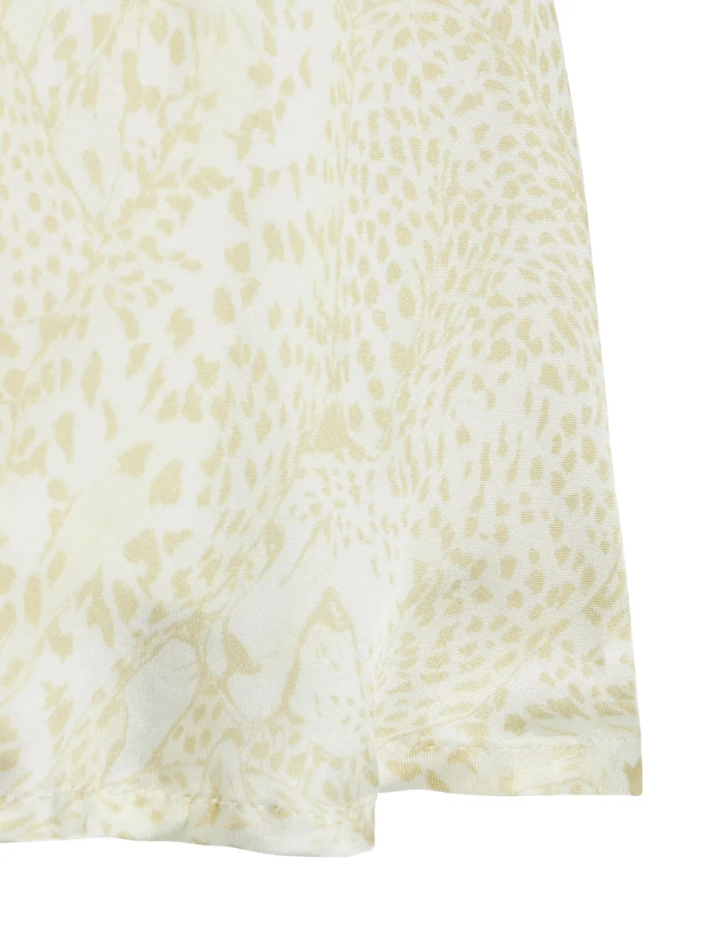 Roberto Cavalli Junior Jurk met abstract patroon Wit