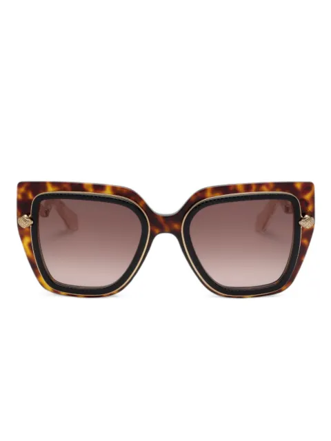 Roberto Cavalli tortoiseshell oversized sunglasses