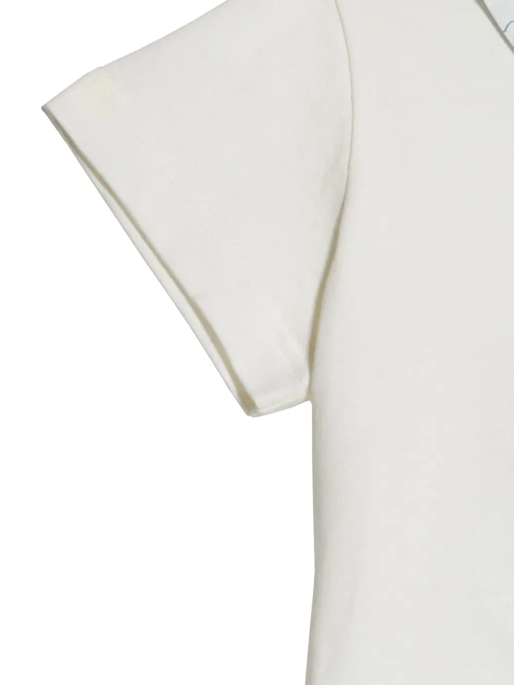 Roberto Cavalli Junior T-shirt met geborduurd logo Wit