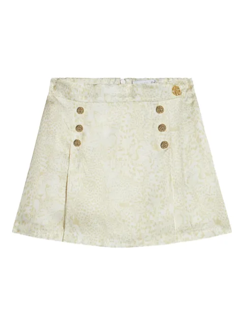 Roberto Cavalli Junior abstract-print mini skirt 