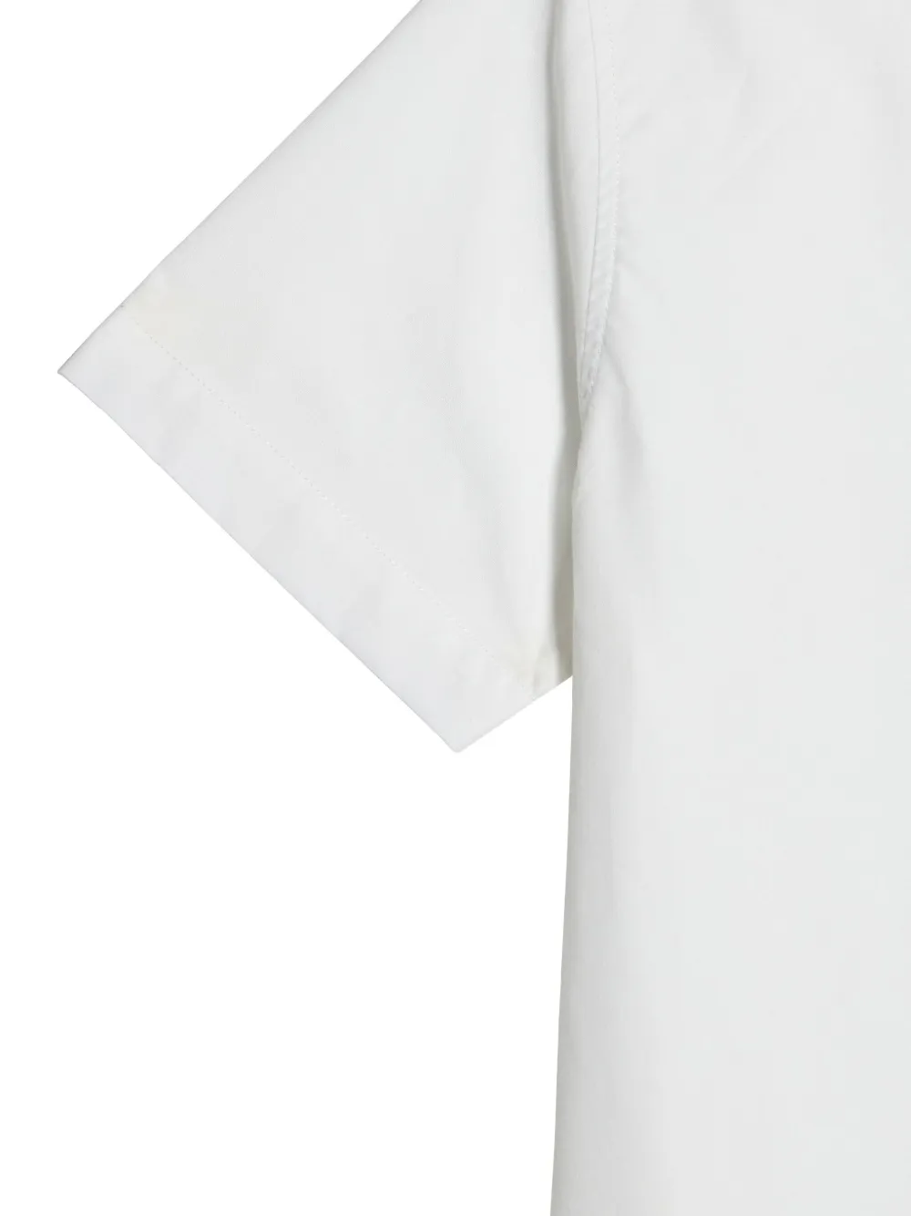 Roberto Cavalli Junior Shirt met korte mouwen en knopen Wit