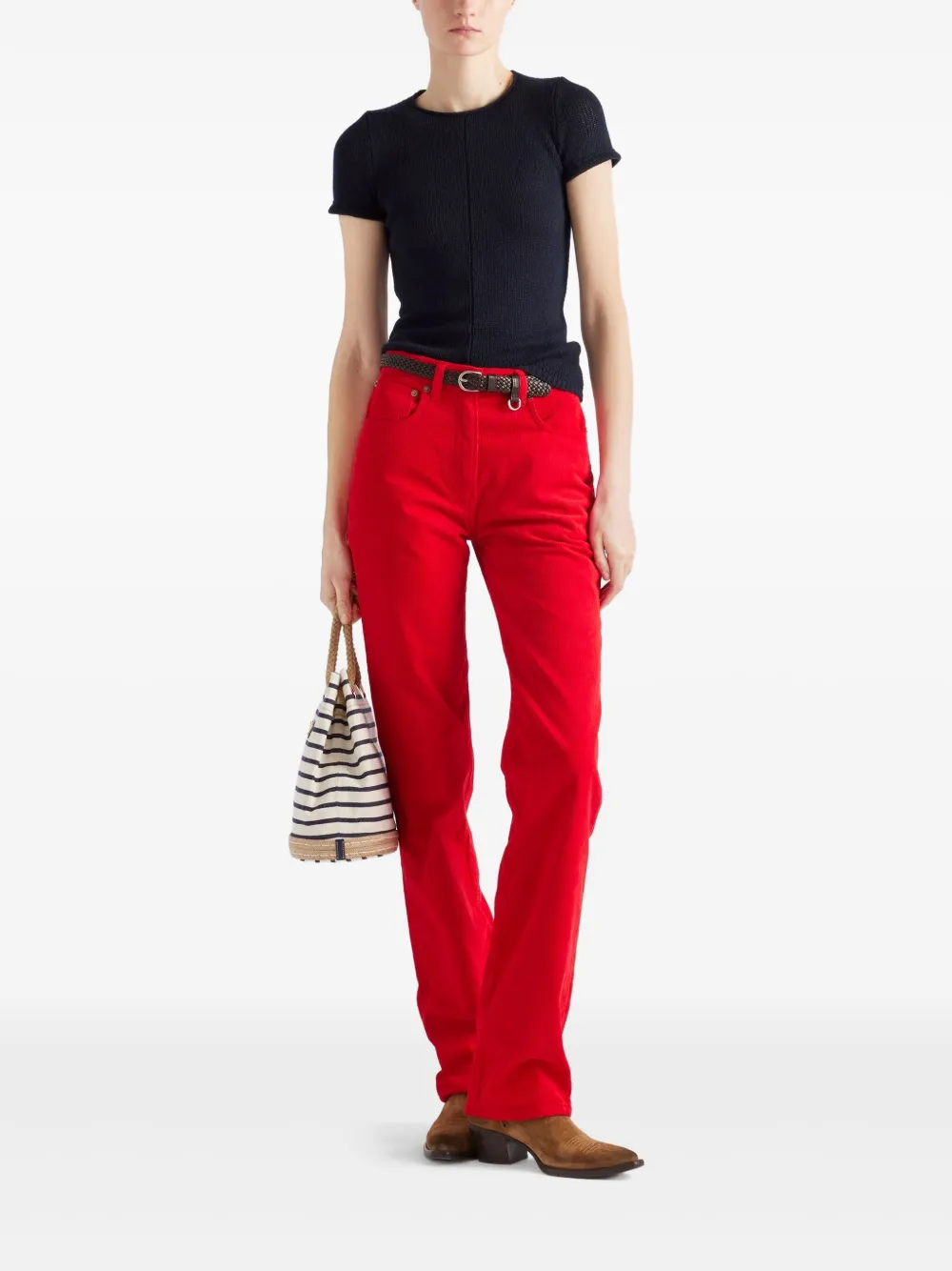 Prada corduroy trousers | Straight-Leg Pants | Image 2