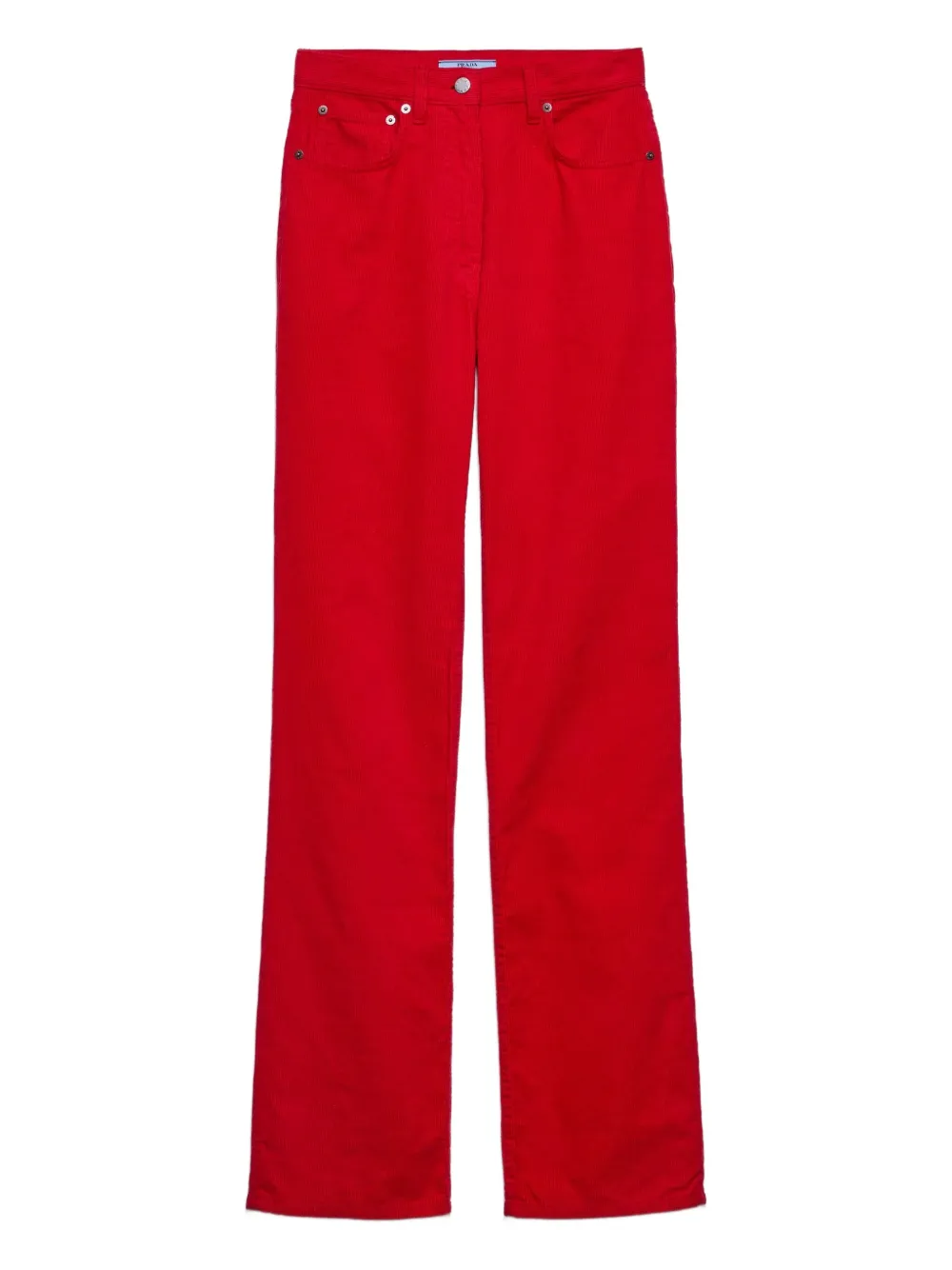 Prada corduroy trousers | Red | Image 1