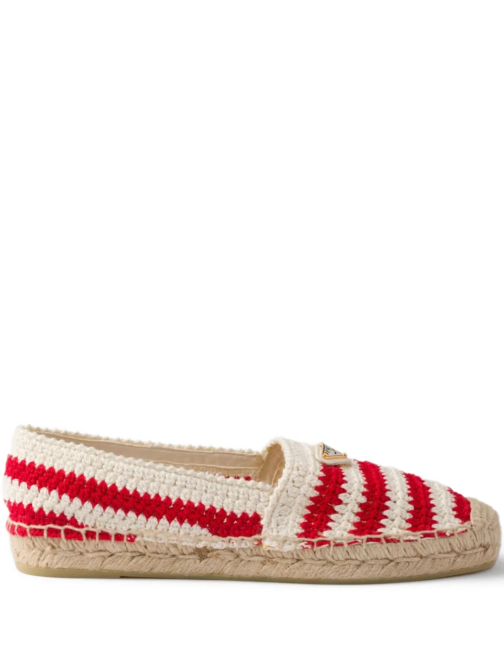 Prada striped espadrilles | Red | Image 1