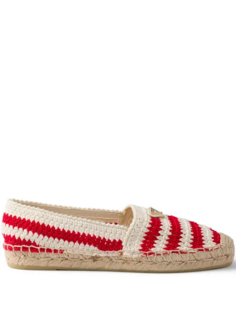 Prada striped espadrilles