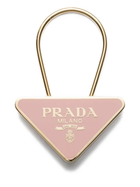 Prada dije de metal triangular