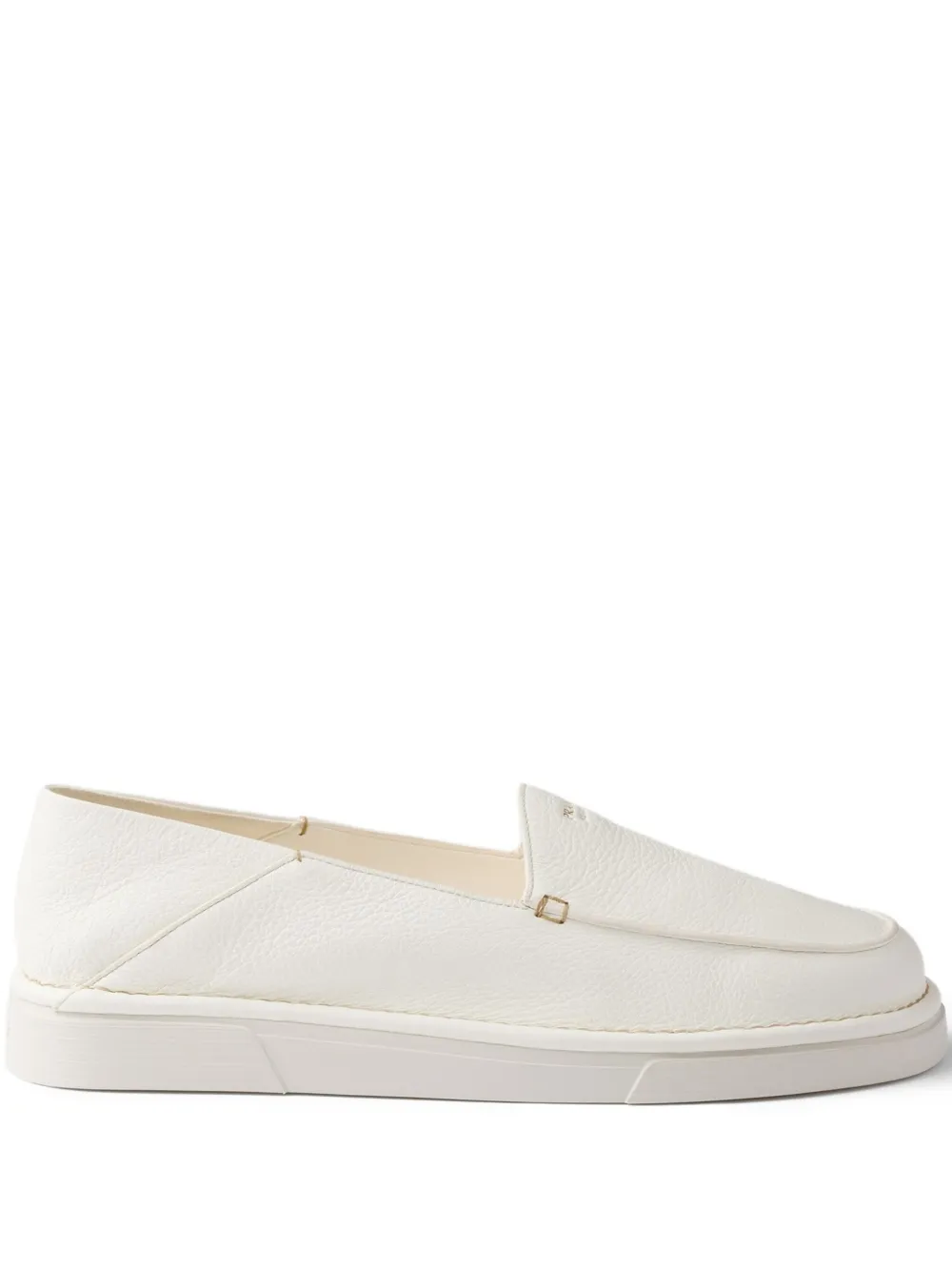 Prada slip-on leather shoes | White | Image 1