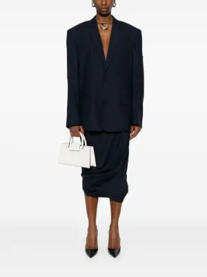 【BALENCIAGA】ウィメンズ ドレープ スカート Balenciaga（バレンシアガ）ウィメンズ ドレープ