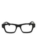 Peter & May Walk square-frame glasses - Black