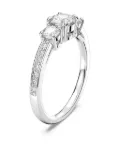 Swarovski Stilla Attract ring - Silver