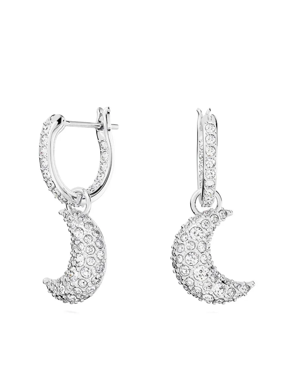 Swarovski Sublima oorbellen - Zilver