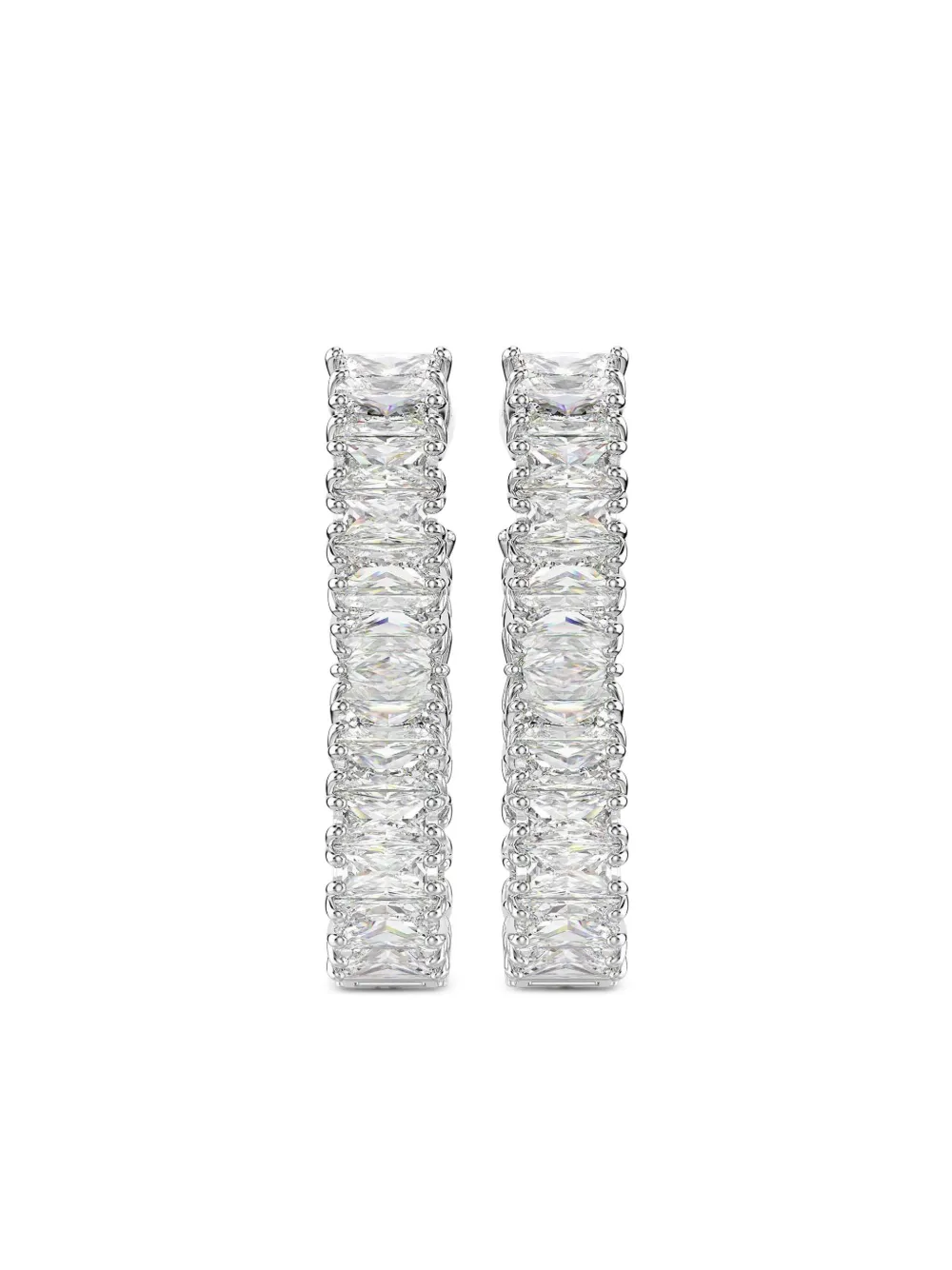 Swarovski Orecchini con cristalli - Argento