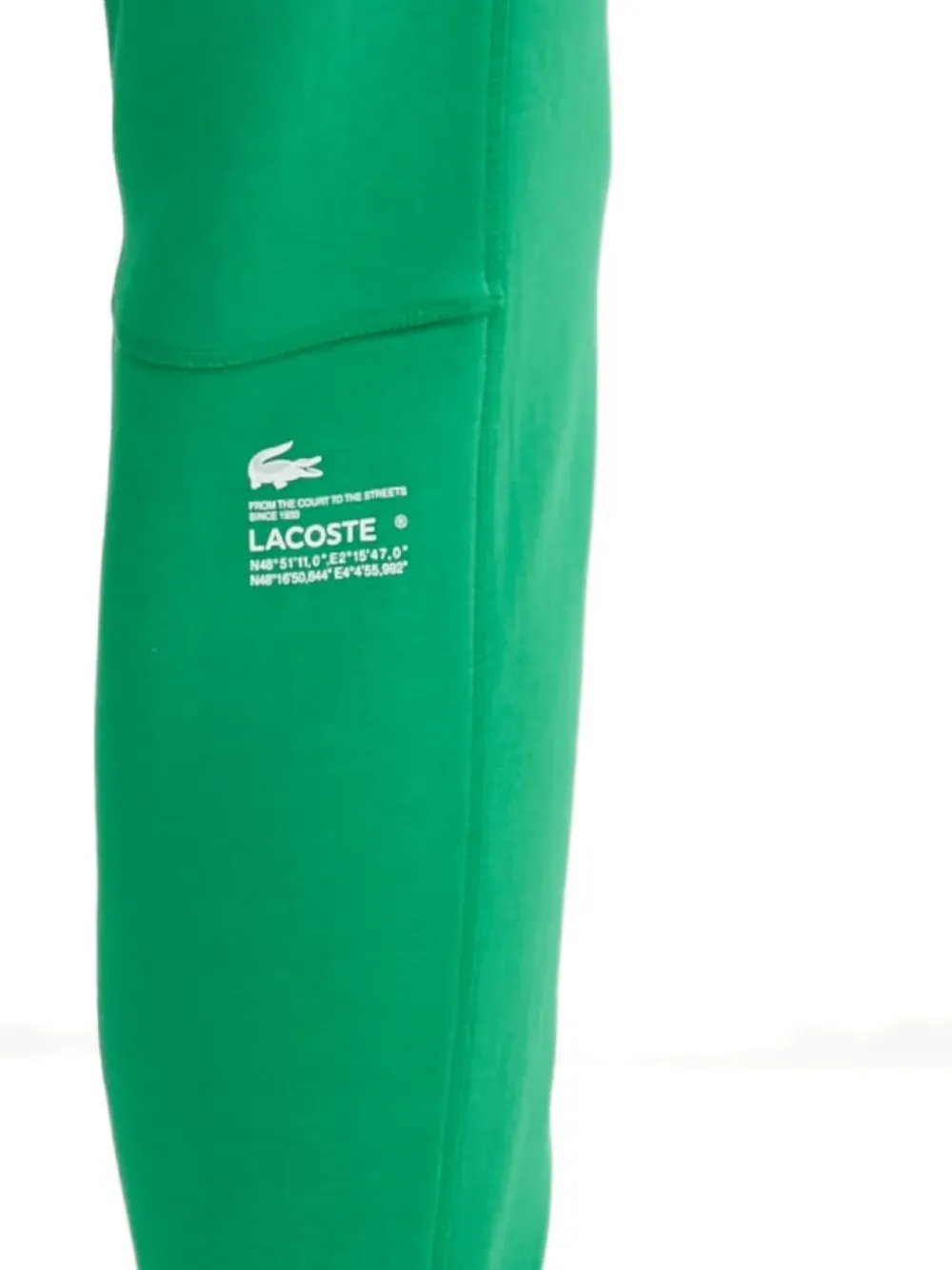 Lacoste Trainingsbroek met logopatch Groen