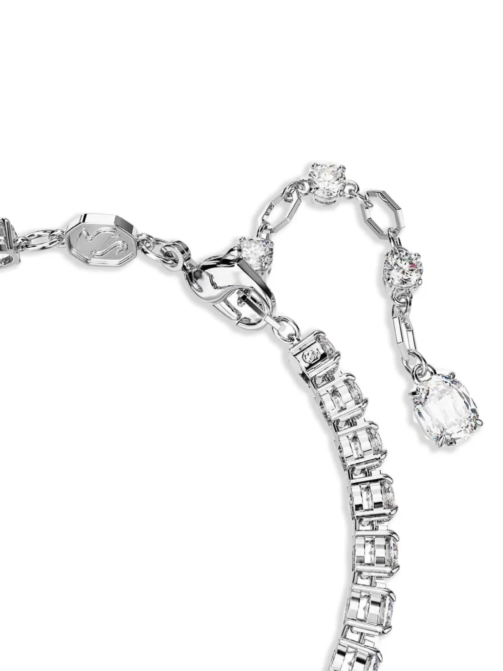 Swarovski Crystal-embellished Bracelet In Metallic