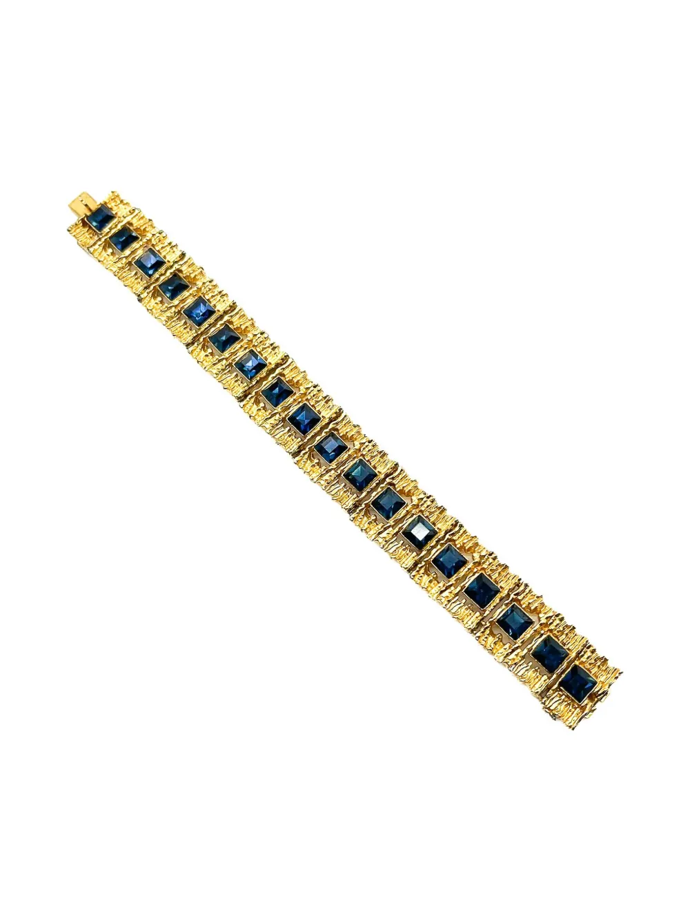1960s Modernist Sapphire Bracelet