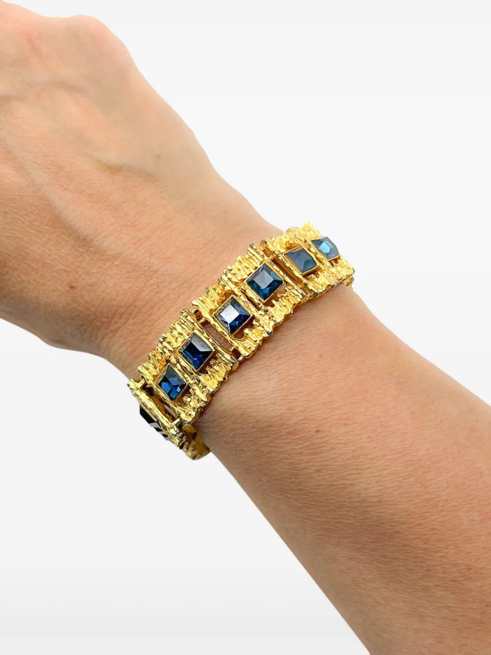 1960s Modernist Sapphire Bracelet