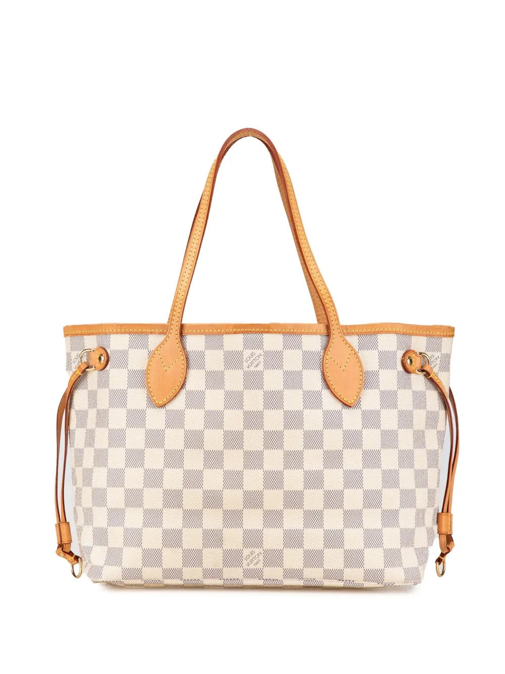 Louis Vuitton Pre-Owned 2010 ダミエ アズール ネヴァーフル PM トートバッグ - ブルー Louis Vuitton Pre-Owned 2010 ダミエ アズール ネヴァーフル PM トートバッグ - ブルー