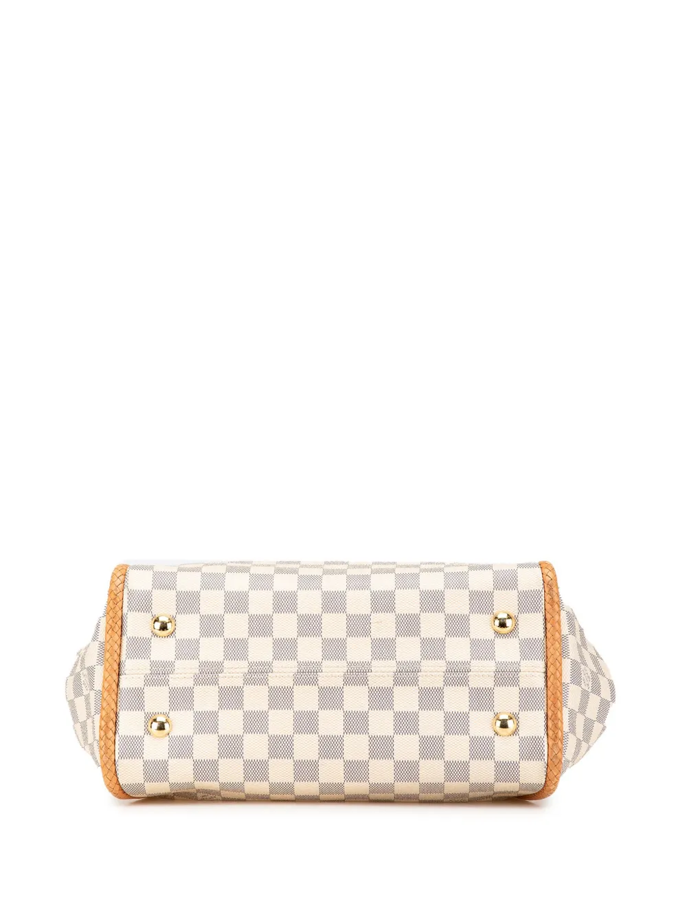 Pre-owned Louis Vuitton 2017 Damier Azur Propriano Tote Bag In White