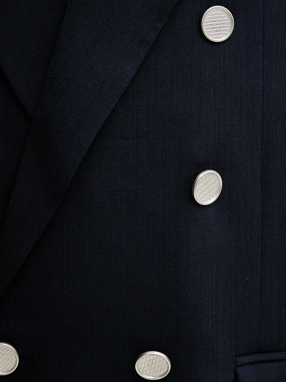 IRO Blazer met dubbele rij knopen en ceintuur Blauw
