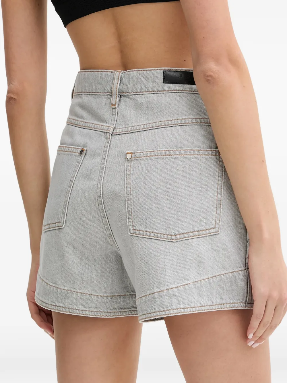 Seam-Pocket Shorts