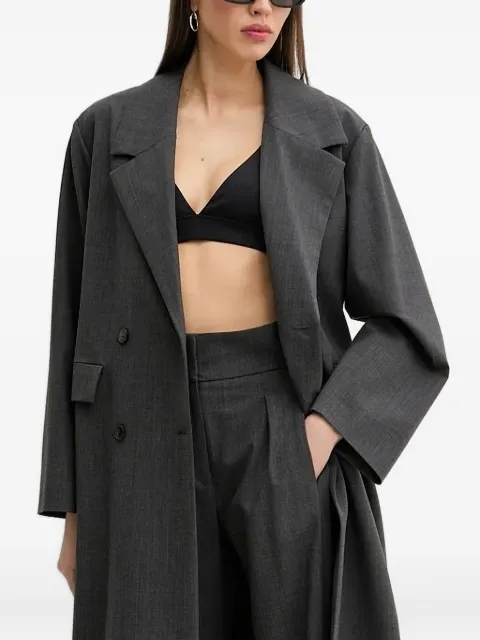 IRO double-breasted notch-lapel coat