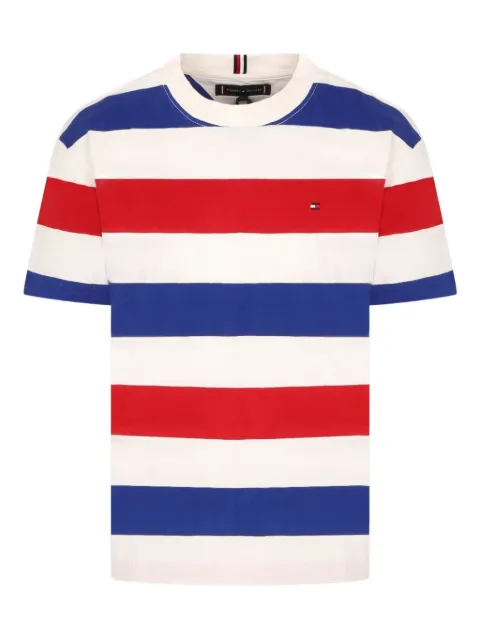 Tommy Hilfiger Junior striped crew-neck T-shirt